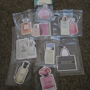 ASSORTED AIR FRESHENERS, MIX OF DESIGNERS, BUNDLE OF 9